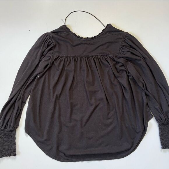 Free People NWT Care Bella Hemp Long Sleeve XS - Picture 9 of 11